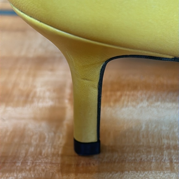 CLIZIA Booties AFRICA YELLOW LEATHER Size 39 Size 8 US - Picture 11 of 15